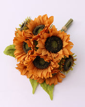 Load image into Gallery viewer, Silk Artificial Sunflowers Bouquet
