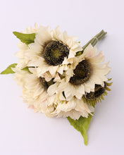 Load image into Gallery viewer, Artificial White Sunflowers Bundle
