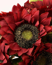 Load image into Gallery viewer, Quality Artificial Red Sunflowers Bouquet
