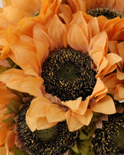 Load image into Gallery viewer, Artificial Golden Sunflowers Bouquet
