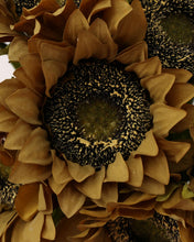 Load image into Gallery viewer, Artificial Brown Sunflowers Bouquet
