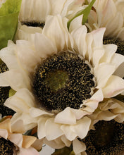 Load image into Gallery viewer, Artificial White Sunflowers Bouquet
