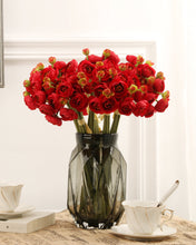 Load image into Gallery viewer, Red Ranunculus Silk Flowers Bouquet
