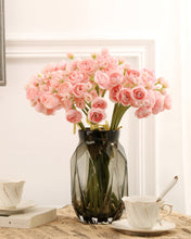 Load image into Gallery viewer, Light Pink Ranunculus Silk Flowers Bouquet
