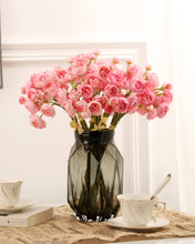 Load image into Gallery viewer, Pink Ranunculus Silk Flowers Bouquet

