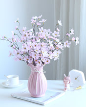 Load image into Gallery viewer, Silk Pink Cherry Blossom Bush
