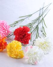 Load image into Gallery viewer, Silk Carnation Artificial Flowers Stem Bulk
