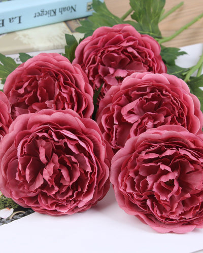 Most Realistic Artificial Silk Peony Flowers
