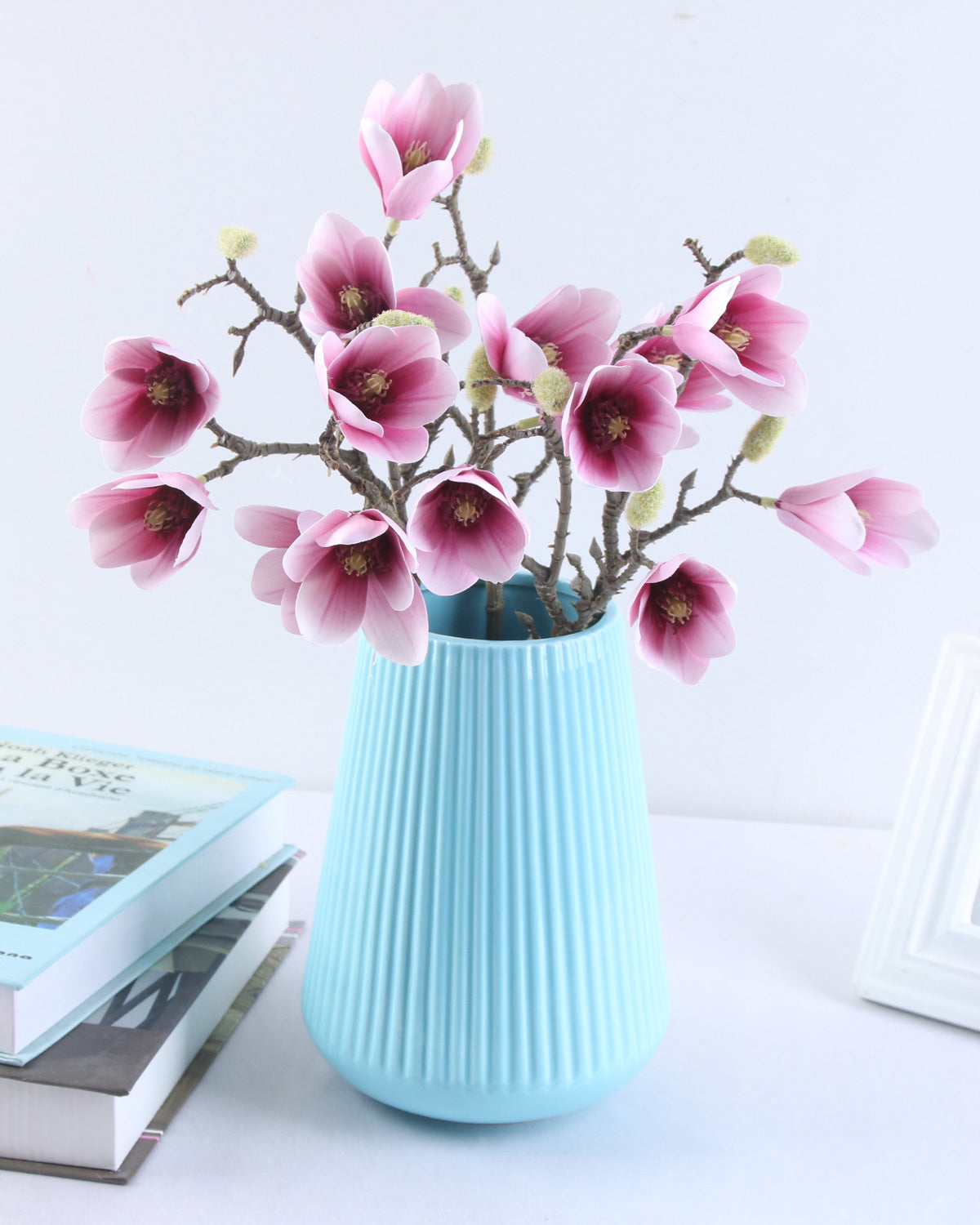 Best Real Touch Magnolia Flower Spray