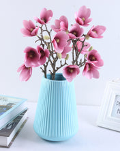 Load image into Gallery viewer, Quality Pink Real Touch Magnolia Flower
