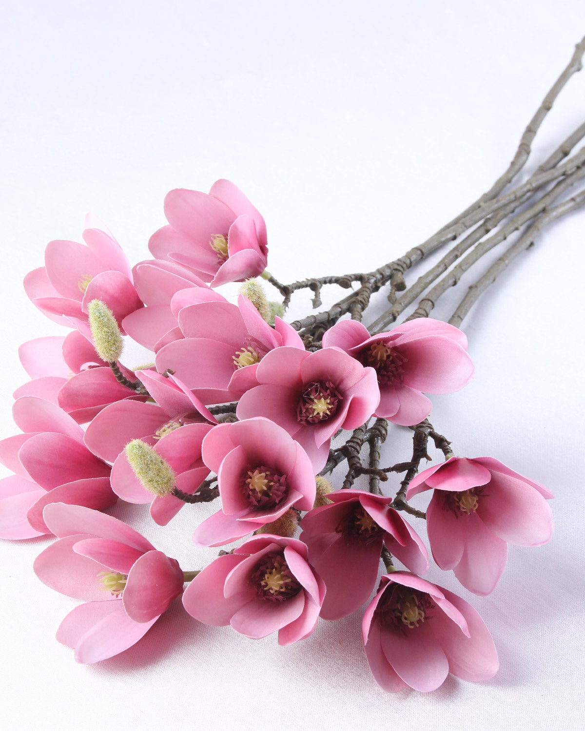 Pink Real Touch Magnolia Flower