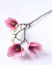Load image into Gallery viewer, Real Touch Silk Magnolia Flowers Pink
