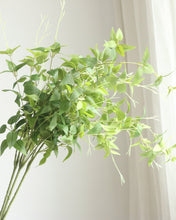 Load image into Gallery viewer, Artificial Clematis Leaves Branches 
