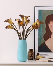 Load image into Gallery viewer, Artificial Real Touch Calla Lily Coffee
