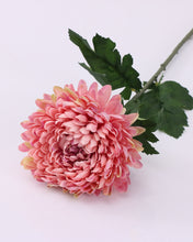 Load image into Gallery viewer, Large Artificial Pink Chrysanthemum 
