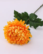 Load image into Gallery viewer, Artificial Silk Golden Chrysanthemum
