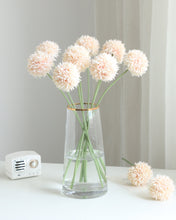 Load image into Gallery viewer, Silk Pom Pom Mum Chrysanthemum
