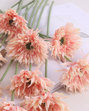 Load image into Gallery viewer, Realistic Silk Pink Gerbera Daisies Bulk
