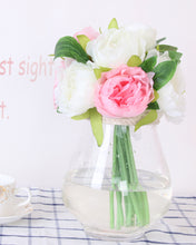 Load image into Gallery viewer, Faux Peonies Arrangement
