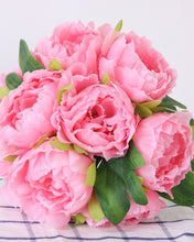 Load image into Gallery viewer, Artificial Silk Peony Arrangements
