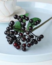 Load image into Gallery viewer, Artificial Plum Berries Stems
