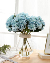 Load image into Gallery viewer, Blue Silk Hydrangea Stem Wholesale
