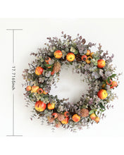 Load image into Gallery viewer, Waterproof Farmhouse Fall Wreath
