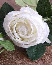 Load image into Gallery viewer, Moist Real Touch Silk White Spray Rose
